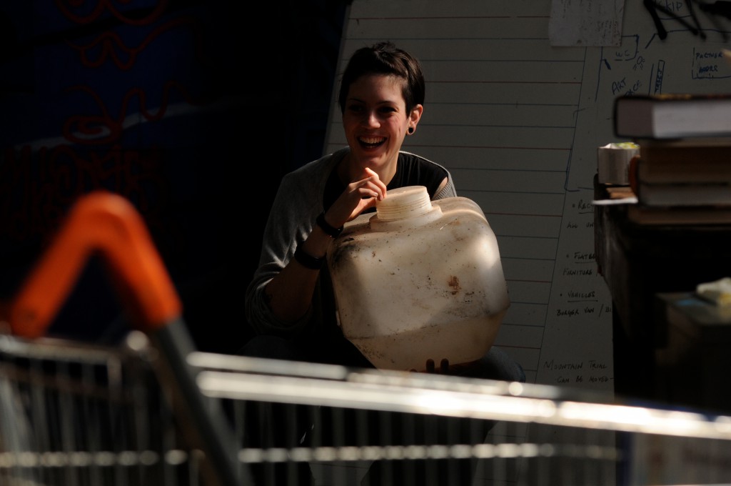 Sarah Making Music