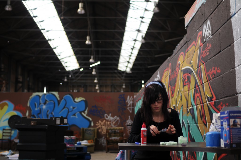 Chiara at Work
